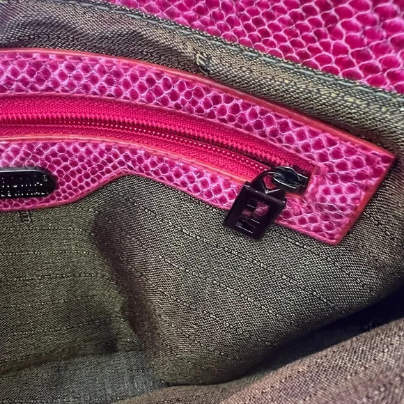 Rare Fendi Purple Beaded Paisley Shoulder Bag - Picture 10 of 12